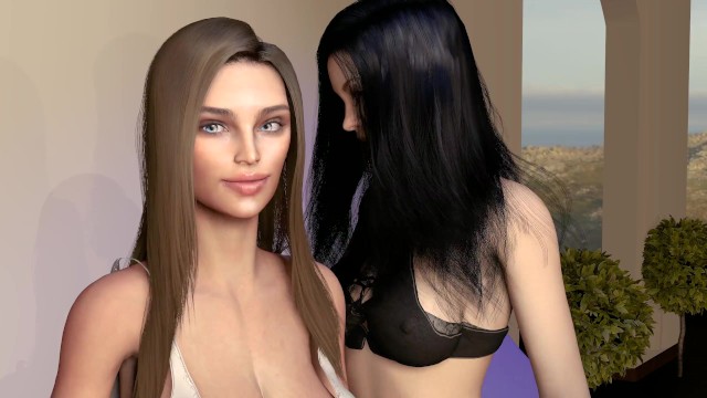 Lesbian Big Boob Teens Growing Tall - Breast Expansion and Height Compariso