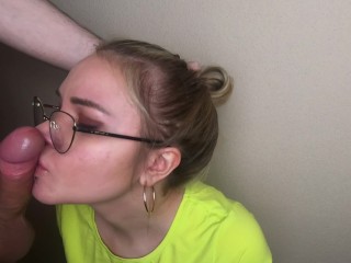 Extreme Sloppy Blowjob and Cumshot on Face_from Russian Teen - MaryCandy