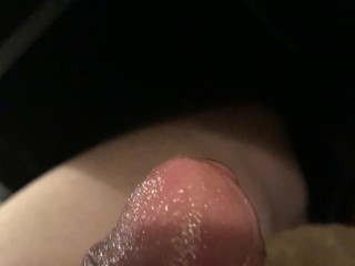 DRIPPING PRECUM COMING_OUT OF MY COCK - DICK HEAD CLOSE-UP HD