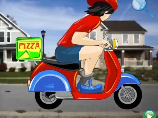 Pizza Delivery Guy Fucks Hot Customer
