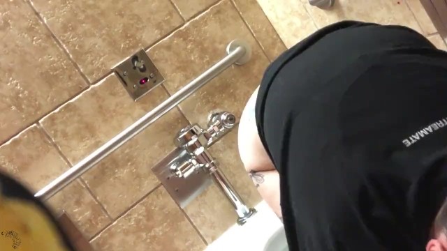 Solo Public Restroom Pee Compilation 16