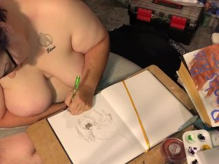 Boobs Ross - Spider Speed Sketch — Julyathon 2