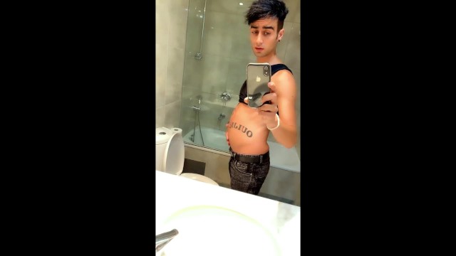 Bigbelly Preggo Pissing - Fuck , IÂ´m pregnant with my step brother - twink big belly ...