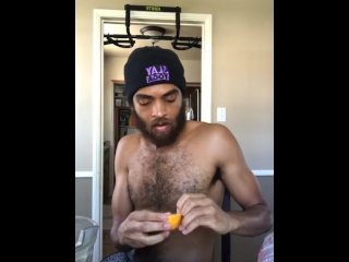 Shirtless Making A Vitamin Drank - Rock Mercury