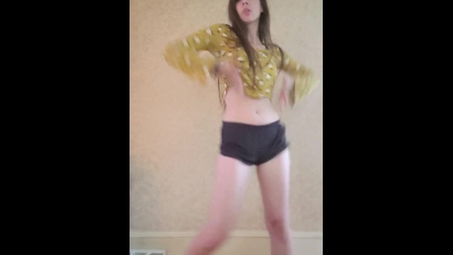 Dance & Strip from short, shorts to Same Old Love by Selena Gomez 15