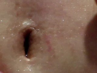 massage masturbation with hot oil the belly & breasts_of my stepcousin