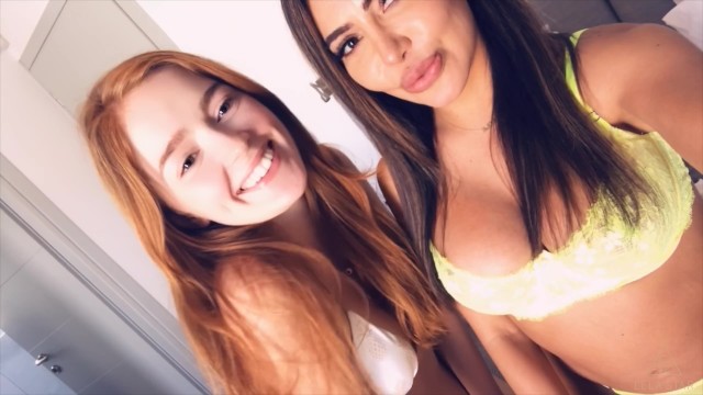 Lela Star And Young Red Head Hottie Jia Lissa Fill Their Holes - Jia Lissa, Lela Star