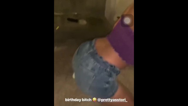 Big aass Ebony whores twerking on instagram (accidental nip slip)