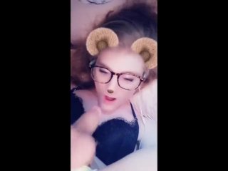 Super Skinny Sissy Trap Self Facial Full Vid (3:45 Self Facial/Swallow