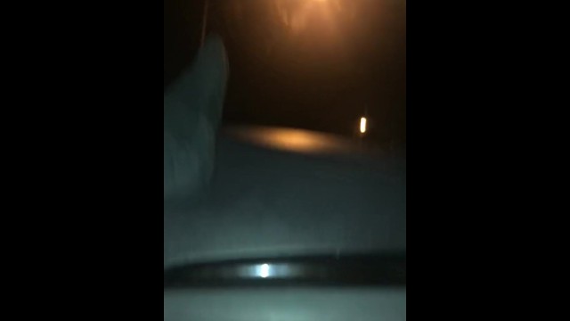 Buzzing my pussy with a vibrator while gf drives and helps