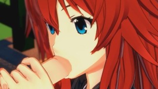 Rias Gremory 3D Hentai High School Dxd