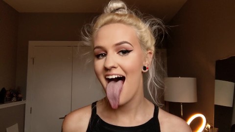 Big Tongue Porn Stars - My Long Naughty Tongue - Pornhub.com