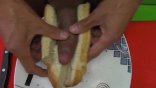 The World's Best Mayonnaise-Stuffed Hot Dog