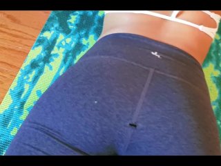 Stepbrother Massage LeadsTo Ripped Yoga_Pants