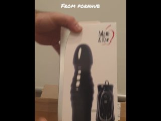 Unboxing New Sex Toys From Wild Secrets! Thrusting Anal Vibe + Vibrator