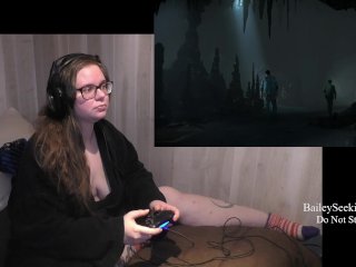 Bbw Nerdy Gamer Girl Plays Until Dawn Part 10