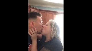 Kissing My Man With An Aggressive Sexy Ass