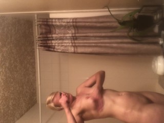 Shower Spy Cam Nude - tight body milf SPY CAM on step mom naked after shower! more coming i hope!