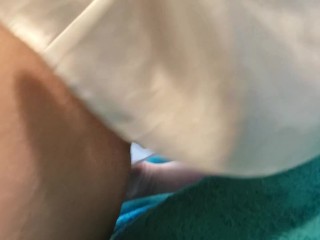 GanjaGoddess69 watches herself and gets wet! Porn review ingranny panties