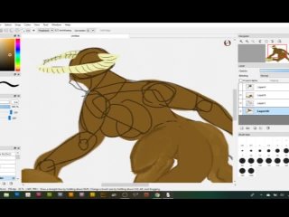Lillith Draws A Busty Duramboros - Monster Hunter