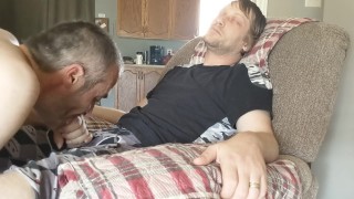 Cock While His Girlfriend Is In Another Room A Cute Blond Guy Cusses In My Mouth