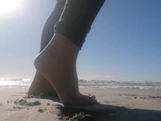 Beach Feet to_Satisfy YourFoot Fetish