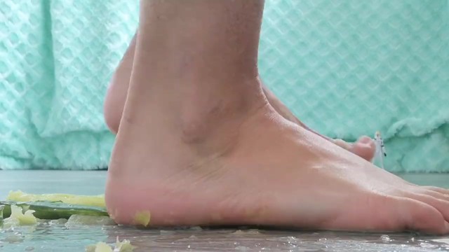 Cucumber Crush to satisfy your Foot Fetish. 1