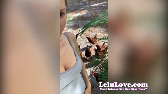 Lelu Love- VLOG: Orgasm Scared Blooper Feet Heels Wet Hair Bath 7