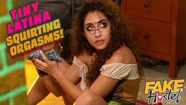 Latin Porn Magazine - Fake Hostel Tiny little Latina Melody Petite has multiple squirting orgasms