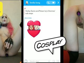 Harley Quinn And Poison Ivy Domme/Sub Anal Snapchat (Extended Preview)