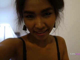Hot Asian babe withmassive naturaltits