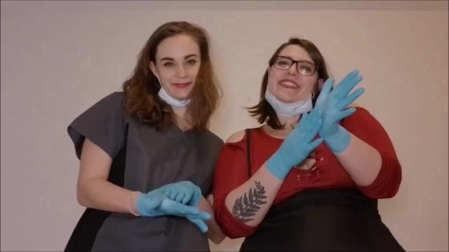 Dental by two sadist girls Quickie