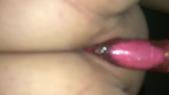 Cuming all over my pink dildo 18
