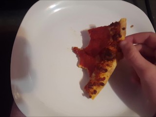 pov pizza slice