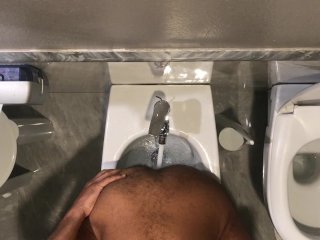 My American Ass Enjoying A European Bidet Rock Mercury