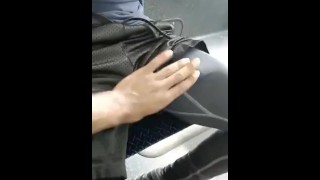 Taking The CTA Public Transportation And Sucking Dick