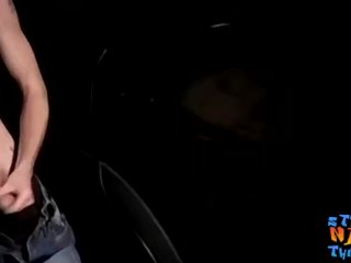 Straight Thugs Billy And Wiley Masturbate In The Car