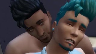 Dirty Talk 3 Hot Guys Fuck One Twink Sims 4 Luckysleazy Public Toilet Park Cruising