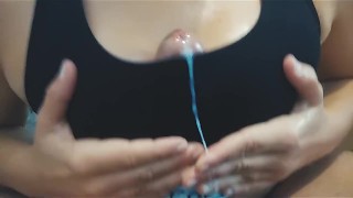 320px x 180px - POV Handjob and sport bra fuck. shhhhh I want your cumshot at parents home  | Thumbzilla