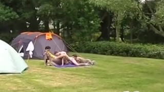 Masturbation Outdoor Anal Trio Featuring Skinny Twink Boy Scouts