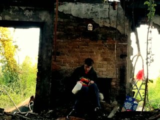 Barely Legal Teen_Eats Cereal in Abandoned Farmhouse