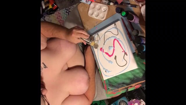 The Joys of Acrylic Painting with Boobs Ross - Episode 4 17