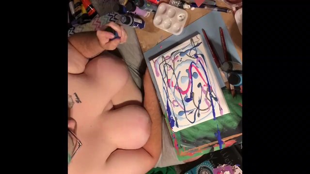 The Joys of Acrylic Painting with Boobs Ross - Episode 4 17