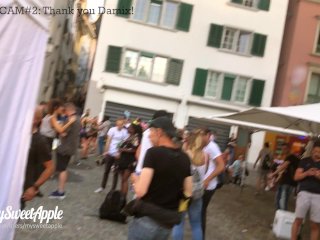 Fucking at Street Parade_and 2 Fans Caught and Recorded_Us - MySweetApple