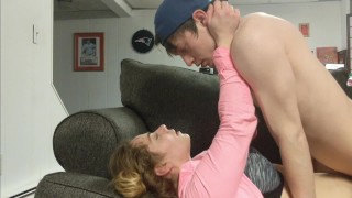 She Catches Him Off Guard And Holds Him Down At The Last Second For CREAMPIE Heather Kane