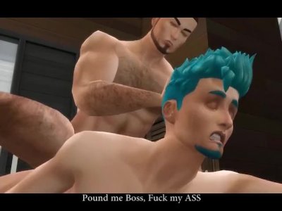 Boss Fucks Gay Twink Porn - BOSS Hires then Fucks Boy looking for a Job - Dirty Talk Sims 4 -  Pornhub.com