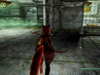 Skyrim Erotic Gameplay THICC Foxy Anuka 2
