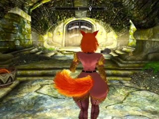 Skyrim Erotic Gameplay THICC Foxy_Anuka 3