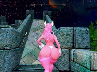 Skyrim Erotic Gameplay Thicc Bunny Momo 1