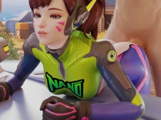 Dva Nano Doggystyle Overwatch_Animation 3D with_Sound